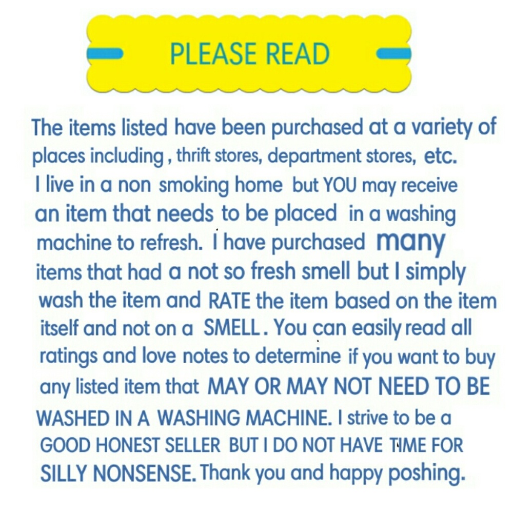 PLEASE READ "BEFORE PURCHASING FROM ME"!
